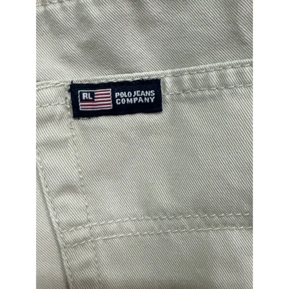 Polo Jeans Co. Ralph Lauren Tan Chinos Women's Size 8 Classic American - Picture 7 of 8